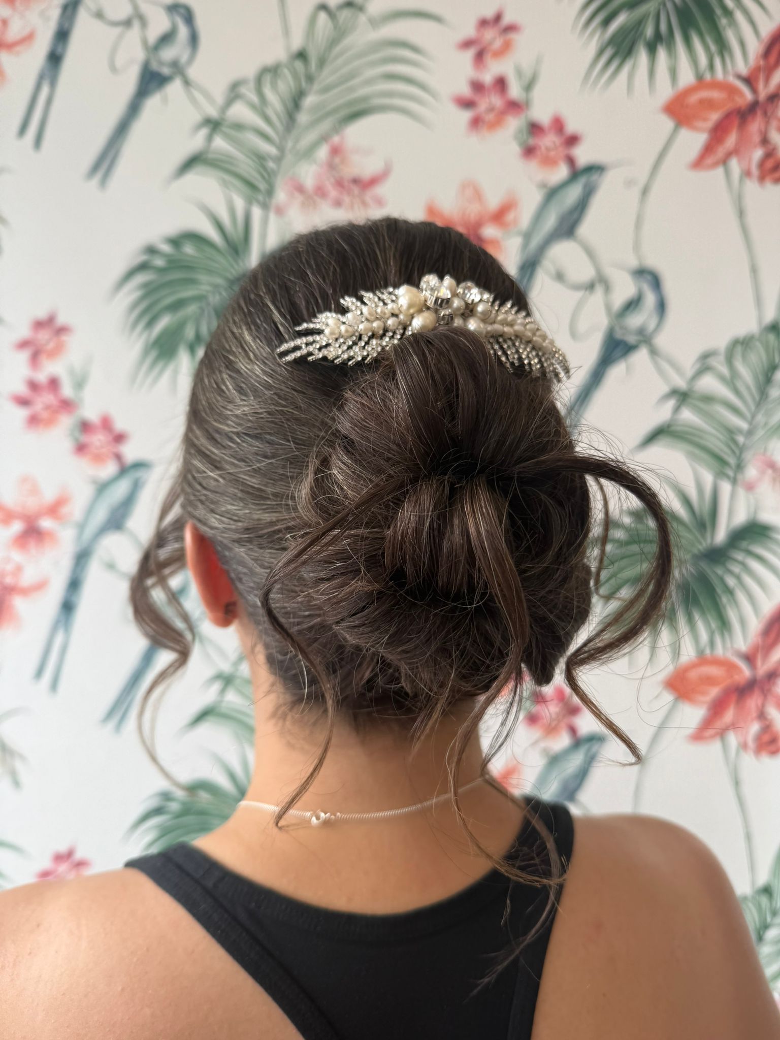 Wedding hair up event hair up 