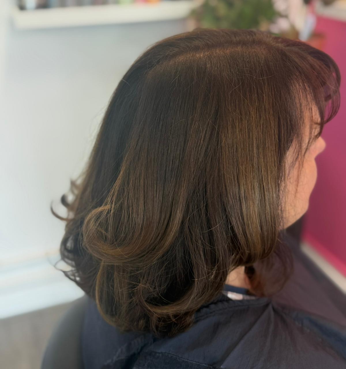 regrowth and dragging colour for correction through ends